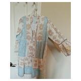 NWT Floral Print Flare Sleeve Dress Small