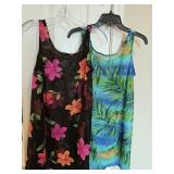 (2) Small Mesh Swim Cover Ups