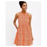 Loft Eyelet Tiered Swing Dress MP