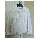 Chicos Denim Jacket Sz S/XS