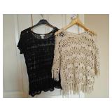 Chicos Small Crochet Tops