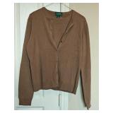 LRL Cashmere Sweater Sz MED