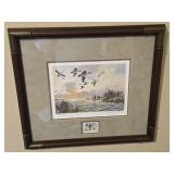 1988 Framed Texas Waterfowl Stamp