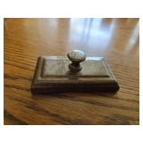 Antique Cast Iron Paper Weight