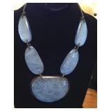 Blue Statement Necklace
