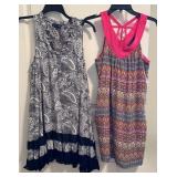 2 Womenï¿½s Dresses S, M