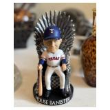 MLB Texas Rangers House Banister Bobblehead 7"