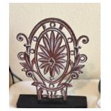Cast Iron Art Stand 14" Tall