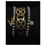 (3) Rustic Cuff Bracelets