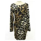 INC INTERNATIONAL CONCEPT LEOPARD DRESS M