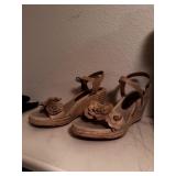 Sz:6.5, Womenï¿½s Nude Sandals