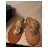 Sz:6.5, Womenï¿½s Leather Sandals