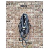 100 ft garden hose with sprinkler attachment