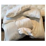Noble Excellence White Goose King Sz Comforter &