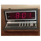 Vintage Apollo Spartacus Digital Alarm Clock
