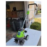 GREENWORKS 8A CULTIVATORTested and works as