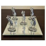 6"ï¿½6" Lady Golfer Tic Tac Toe