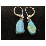 Pair of Turquoise Earrings