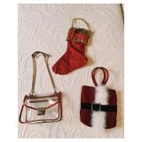 (3) Christmas/ Red Purses