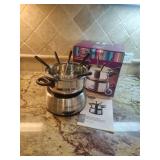 Stainless Steel Electric Fondue Pot w/Original