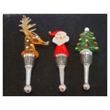 (3) Wine Stoppers