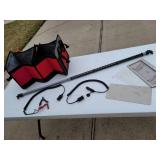 Car accessory kit, including collapsible, trunk