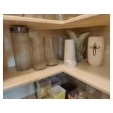 (7) Assorted Decorative Vases of various sizes