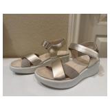 Sz: 6.5, Ecco Platform Sandals