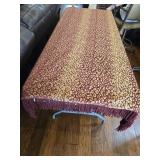 71"ï¿½54" Velvet Table Runner