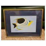 11x13 Pat Evans Saddleback Butterfly Fish