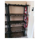 6 Foot Tall Plastic Shelving Unit