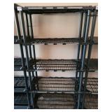 6 Foot Tall Plastic Shelving Unit
