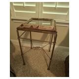 Glass Top Side Table