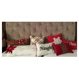 (7) Holiday Throw Pillows