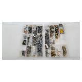 Plastic Organizers w/Screws, Nails & Hangers