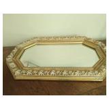 Gilded Mirrored Tray 24"