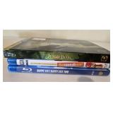 (3) Blu-Ray DVDs