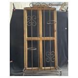 Wood And Metal Plant Rack 37ï¿½