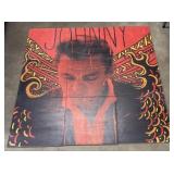 Johnny Cash Mural 9 Wood Panels 19.5"