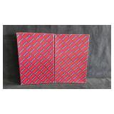(2) Boxes of Fastener Folders