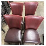 4 Eagle Chair Inc. Red Upholstery Chairs