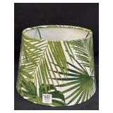 World Market Green Leave Cotton Lamp Shade 8" x 7ï¿½