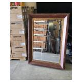 45"ï¿½33" Wooden Framed Mirror