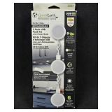 NIB Good Earth Lighting 3-Pack 2-in Rechargeable