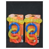 (2) Nerf Chew & Tug