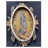 Our Lady of Guadalupe PaintingHand Carved Retablo