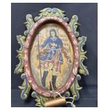 Hand Carved, Hand Painted Mexican Retablo