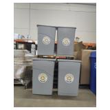(4) Apache Recycling Bins 2 paper only 2