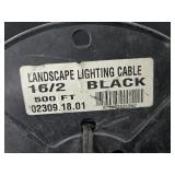 Landscape Lighting Cable & Light