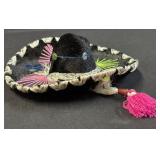 Vintage Mini Mexican Sombrero 5.5"